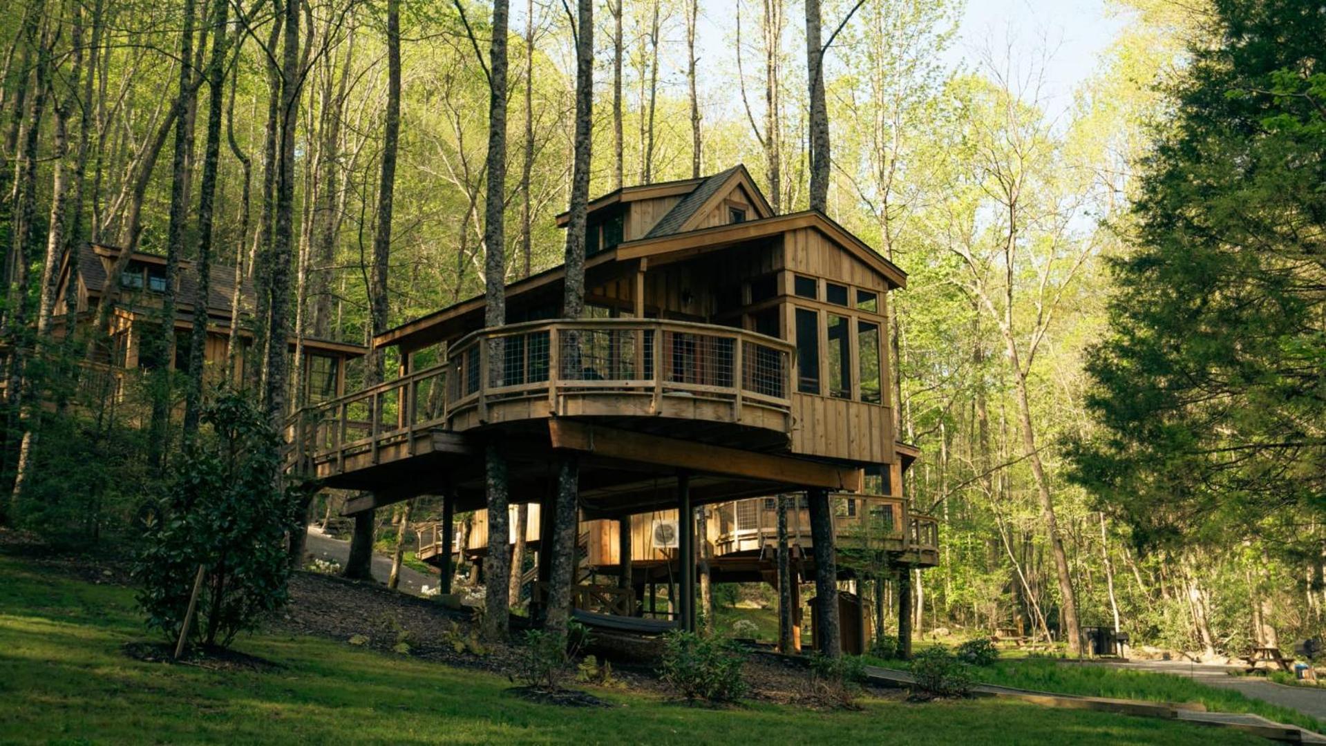 The Magnolia In Treehouse Grove At Norton Creek Villa Gatlinburg Exterior photo