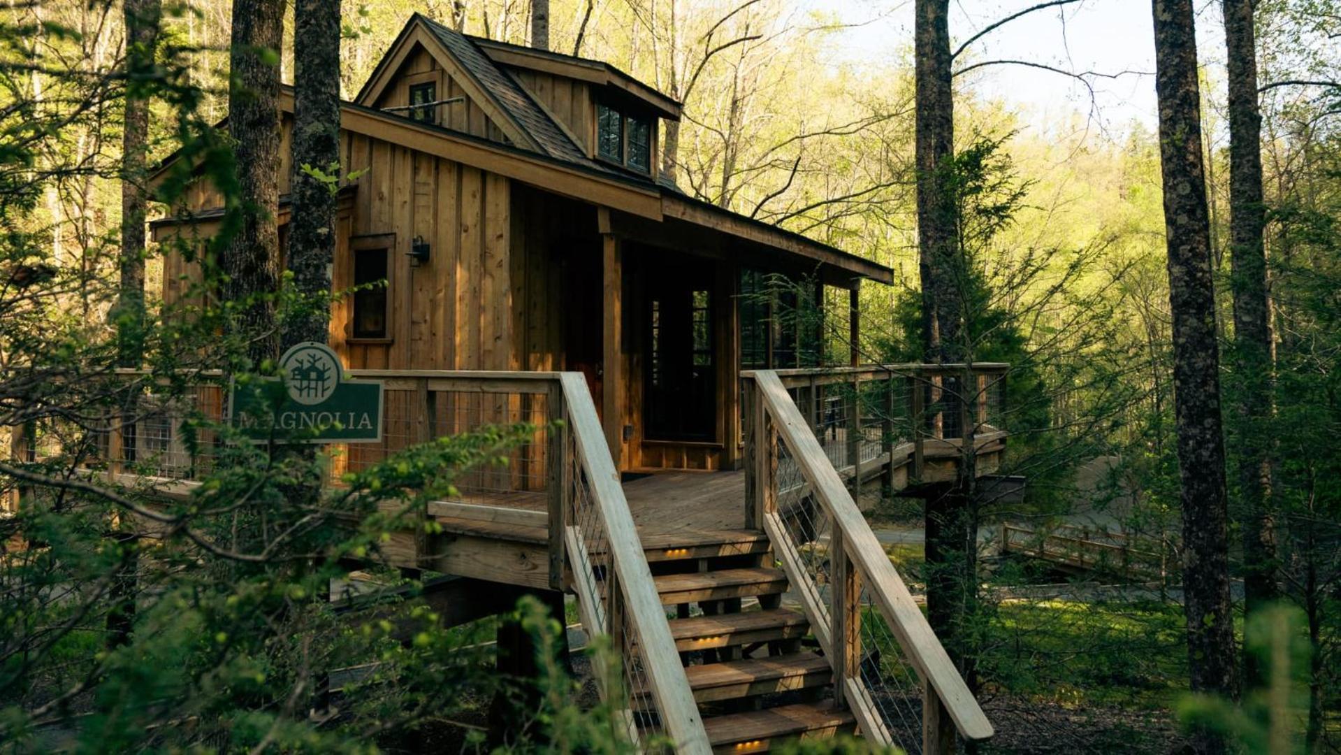 The Magnolia In Treehouse Grove At Norton Creek Villa Gatlinburg Exterior photo