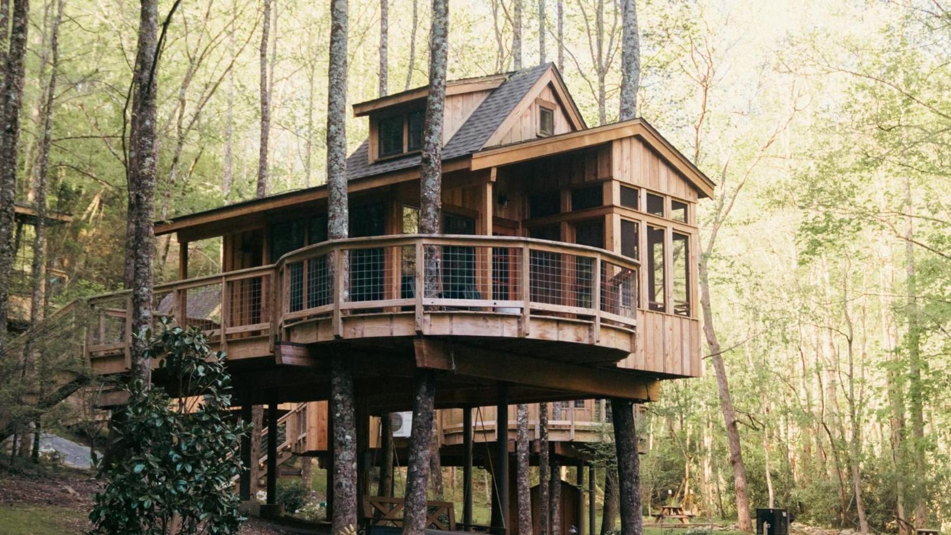 The Magnolia In Treehouse Grove At Norton Creek Villa Gatlinburg Exterior photo