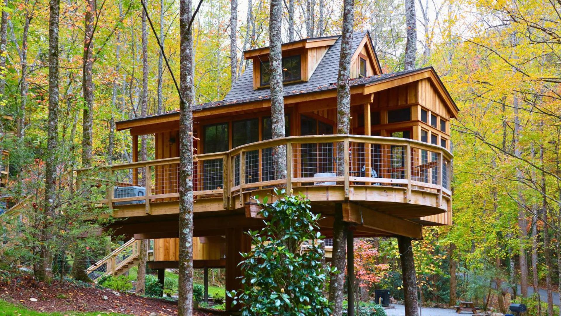 The Magnolia In Treehouse Grove At Norton Creek Villa Gatlinburg Exterior photo