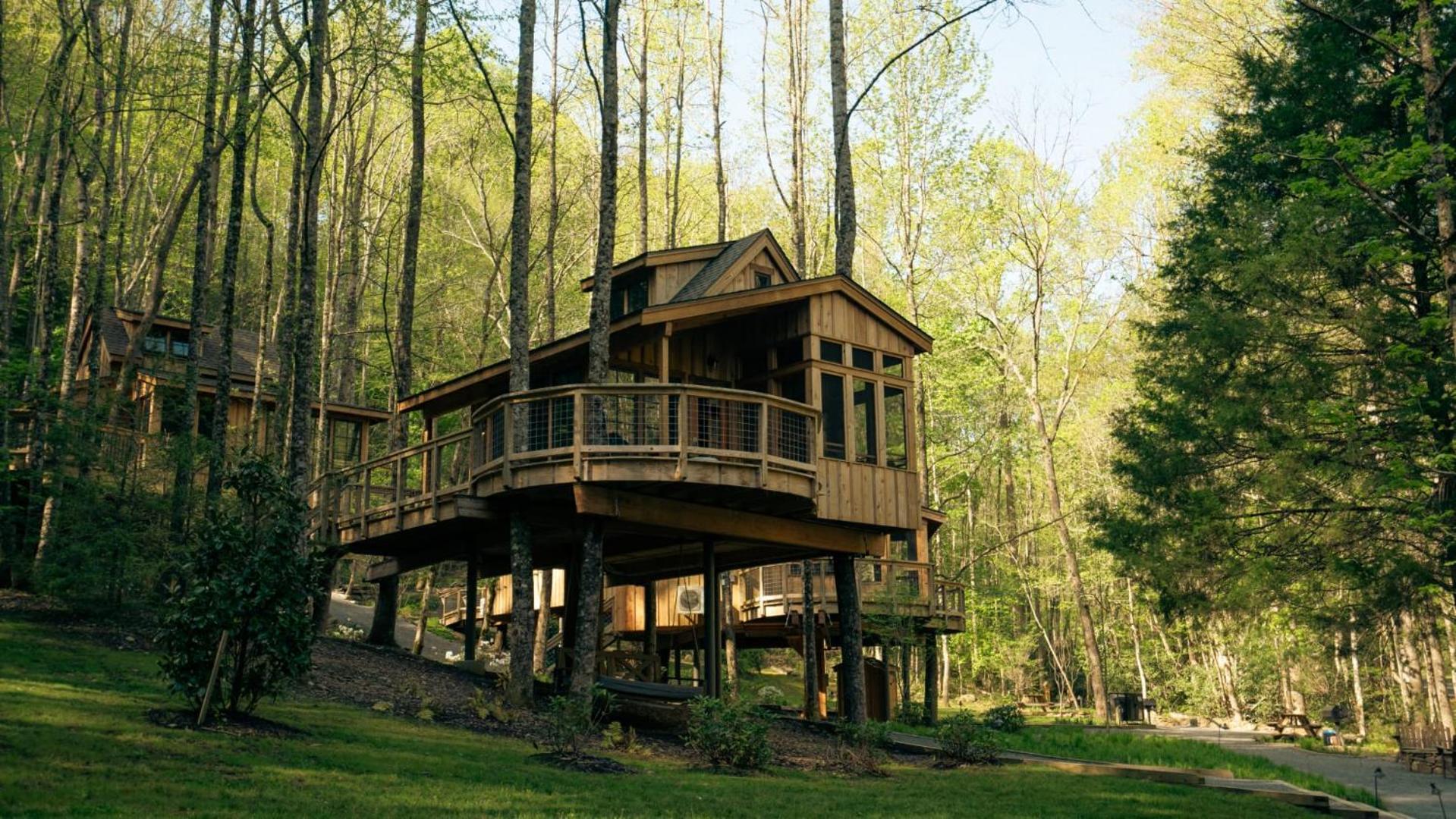 The Magnolia In Treehouse Grove At Norton Creek Villa Gatlinburg Exterior photo